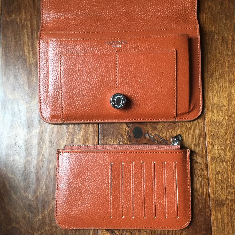 Hermes Paris Leather Wallet